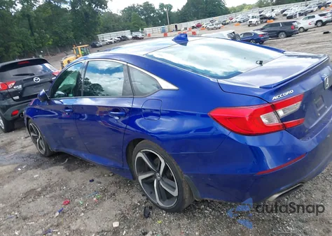 2020 Honda Accord Sport из США, поврежденный, VIN 1HGCV1F33LA123944